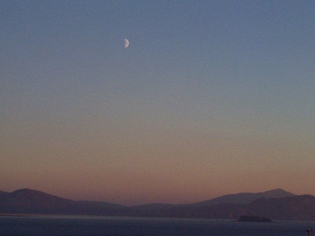 Moon over Trawbreaga